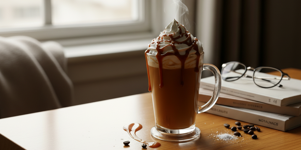 Salted Caramel Vanilla Latte