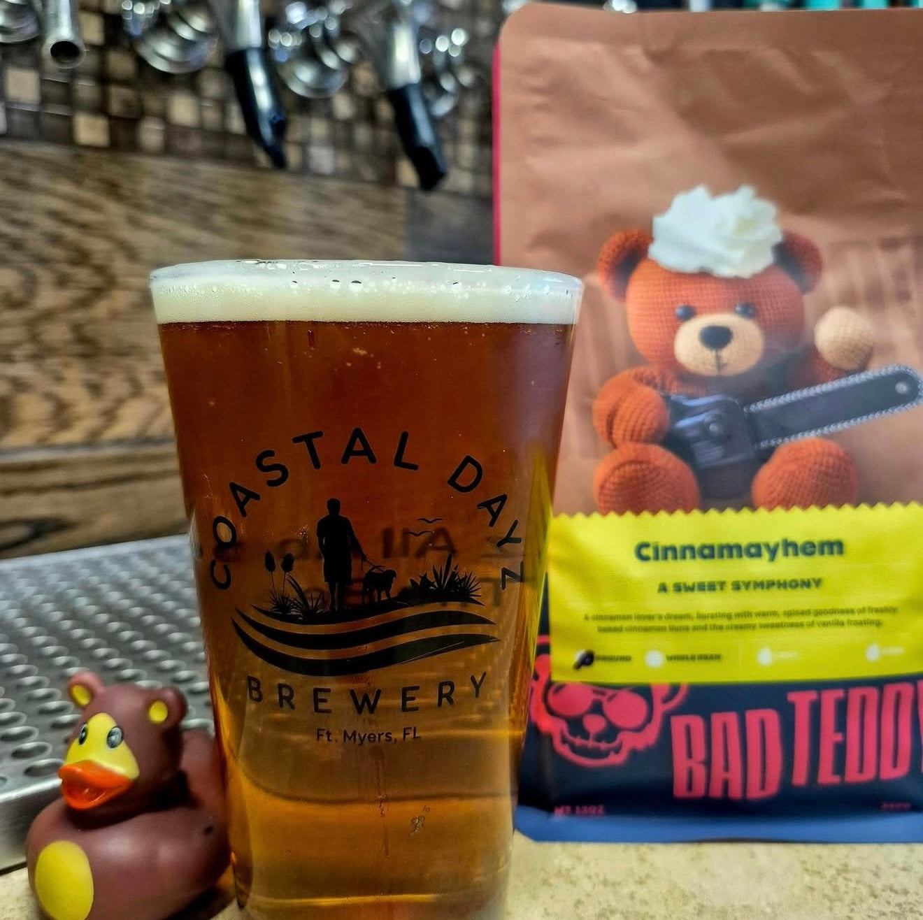 Bad Teddy Coffee and Coastal Dayz Brewery: A Match Made in Craft Beverage Heaven